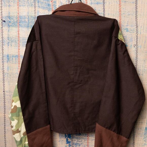 Custom upcycled cropped nike jacket - Picture 2 of 6